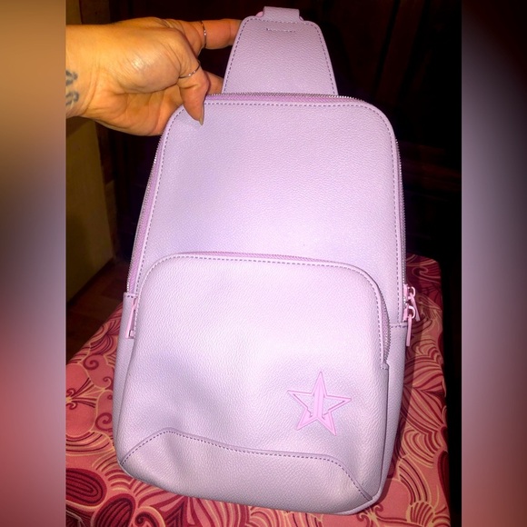 🔥 SOLD🔥Jeffree Star lilac backpack - Picture 2 of 7